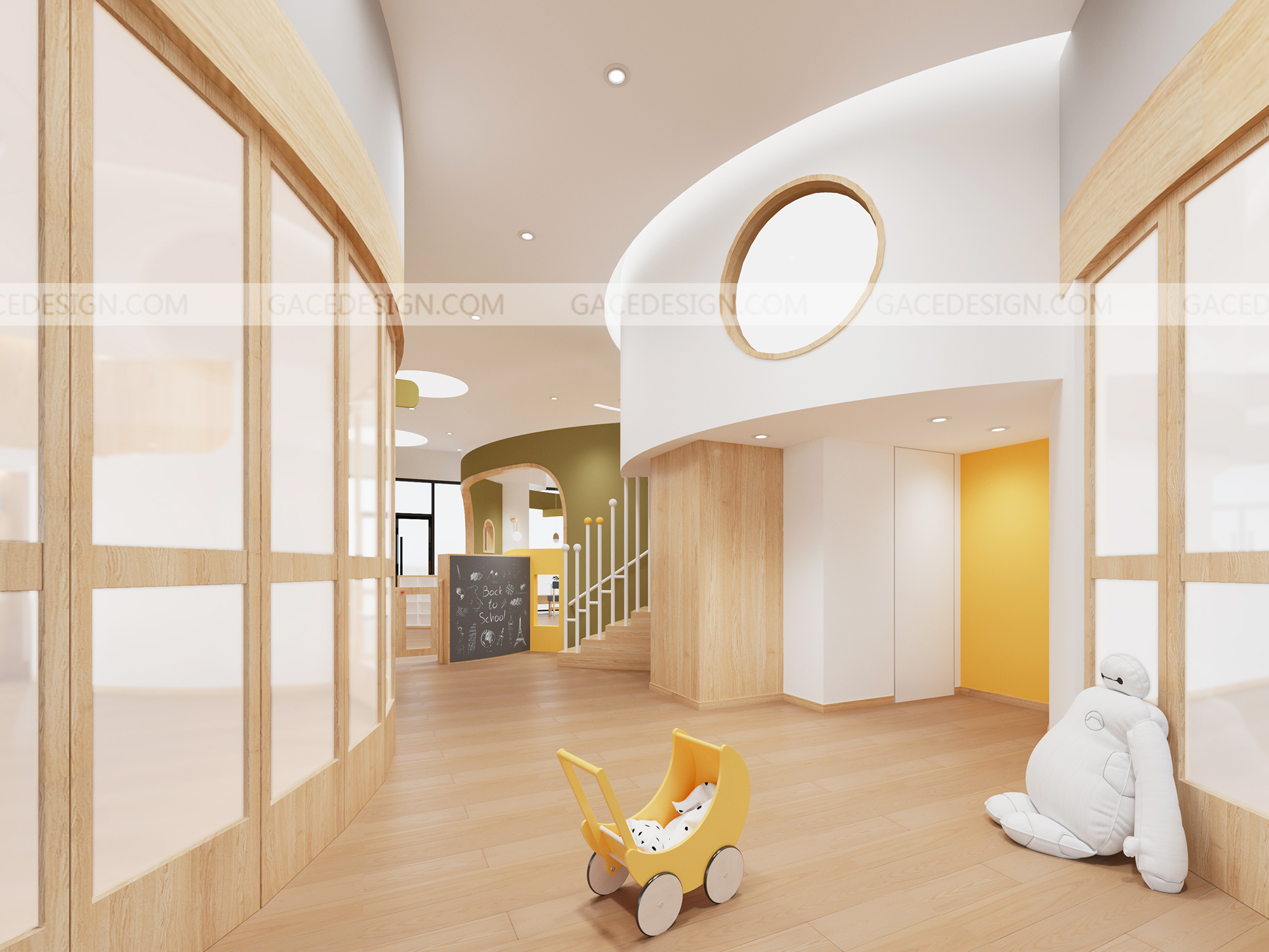 幼兒園走廊設(shè)計(jì)有哪些要點(diǎn)？